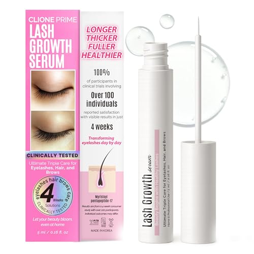e.l.f. Enhancing Lash & Brow Serum, Promotes Longer-Looking Lashes & Brows, Nourishing & Conditioning Formula, Clear, 0.12 Fl Oz (3.5mL)