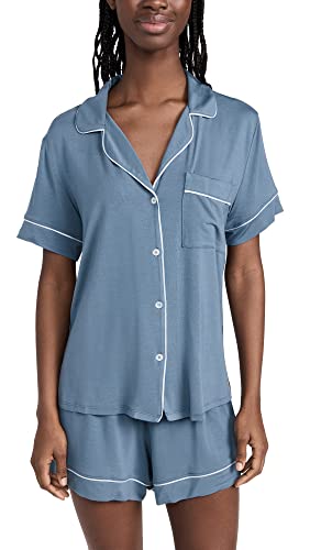Image of Eberjey Gisele Rib Relaxed Short PJ Set
