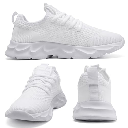 Image of DLWKIPV Womens Walking Shoes Slip On Sneakers Tennis Shoes Running Sport Workout Gym Shoes Athletic Non Slip Lightweight Breathable Fashion Casual Shoes for Travel Work