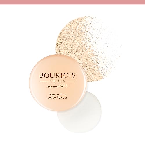 Bourjois - Poudre Libre - Fixe Le Maquillage, Pêche - 32 G