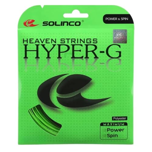 Solinco Soilnco Hyper-G Heaven High Spin Poly String - Choice of All Gauges Hyper G String Set, 40ft/12.2M, 15L