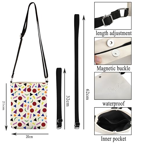 G2TUP Future Montessori Teacher Gift Montessori Grammar Symbol Crossbody Bag Montessori Teaching Method Travel Bag3
