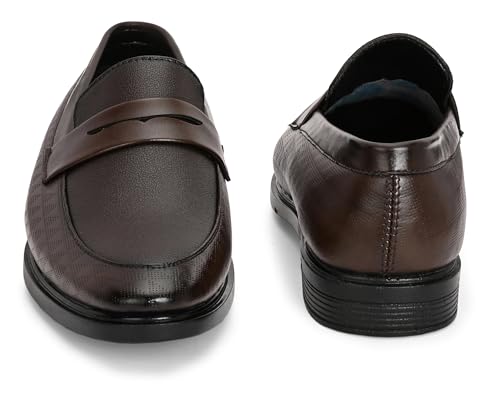 Image of Server Slip-On Mens' Formal Shoe | Pull On Stylish Non-Lace Design | Premium Craftsmanship & Durable Build | Soft Cushioned Insole for Comfort | Perfect for Party Office & Formal Wear
