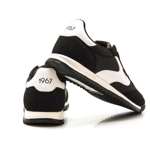 Mtng Para Hombre. 84787 Zapatillas Olympic Negro (44), Plano, Cordones, Casual - 3