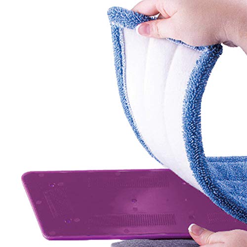 Rejuvenate Microfiber Cleaning Pad, 1 Count, Designed For Use With Rejuvenate Click n Clean And Microfiber Mops Washable Microfiber Pad Traps Dirt Dust And Hair
