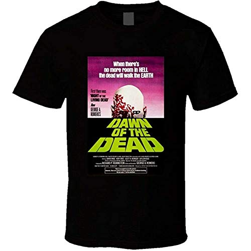 T-shirt Dawn of The Dead culte 146 Black manches courtes horreur taille L