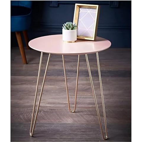Dylex Malvern Blush Pink Side Table Cover
