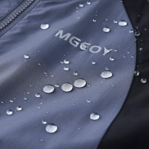 Image of MGEOY Kids Rain Jackets Waterproof with Hood Lightweight Rain Coats for Girls Boys