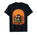 spider book web reading spooky halloween ghost