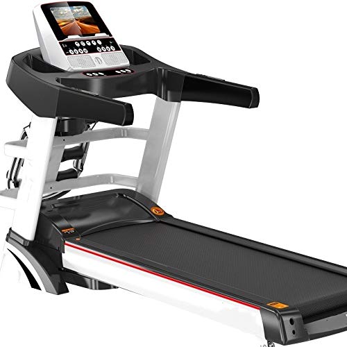 Image of Quiet Home Treadmill, Fitness Folding Color Touch Screen Smart Electric Treadmill, Gym Tools