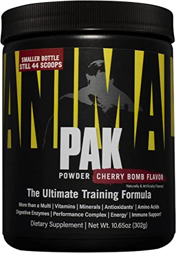 Universal The True Original Animal Pak With Updated Formula Cherry Bomb (10.65 Oz. 22 Servings) #TOP13