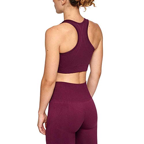 Top mujer LEONE Extrema ABX116 violeta talla S deportivo 4
