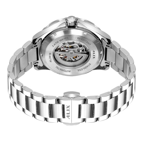 Image of ALIX AL2918 Men Fashion Multifunction Analog Watch Stainless Steel Strap Waterproof Casual Watch