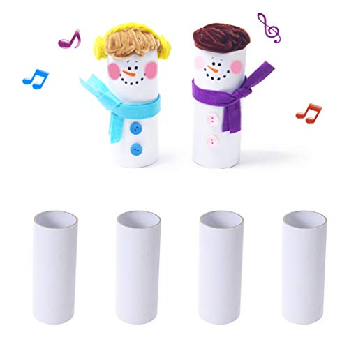Healifty Cardboard Sheets Kraft Paper Tubes Small Cardboard Tubes Cylinder Scroll Storage Tube Holder for DIY Crafts Paintings Letterboard - Image 4