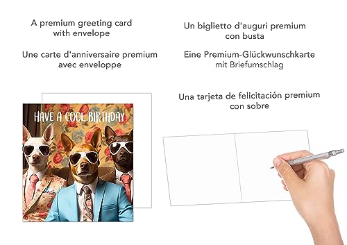 Edition Seidel Biglietto di auguri quadrato di