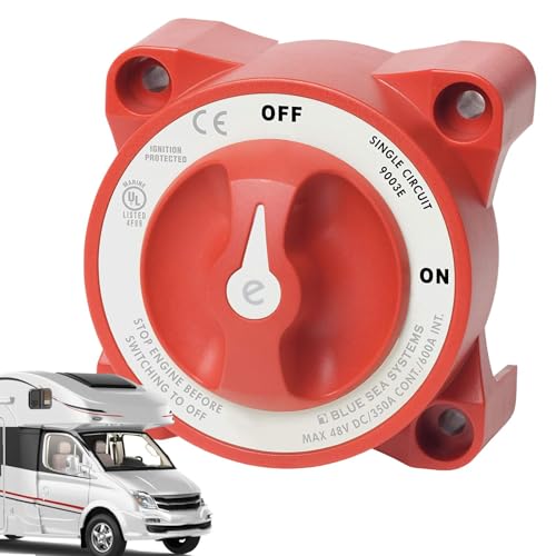 Déconnexion de la batterie étanche pour l'hivernage de votre RV et bateau