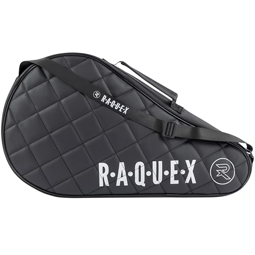 Raquex Elite - Custodia per Racchetta da Padel - Nera o Blu, per 1 Racchetta....