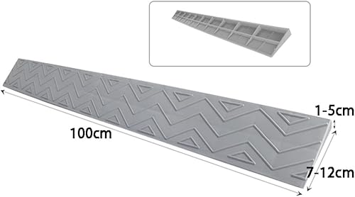 Miniatura 2 de TOCTUS OUKEJNM - Rampa para silla de ruedas, rampas para bordillos, umbral para interiores, puertas, aceras, escaleras, escalones, scooters de