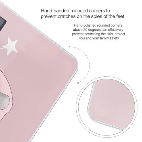 Báscula Digital de Baño Precisa con Plataforma de Vidrio miniatura 4