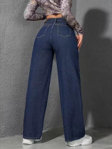 Image of Nifty Women's Denim Stretchable Baggy Fit Jeans || Available in Multiple Shades