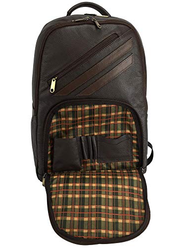 Mochila de Couro para Notebook 807 - Preto