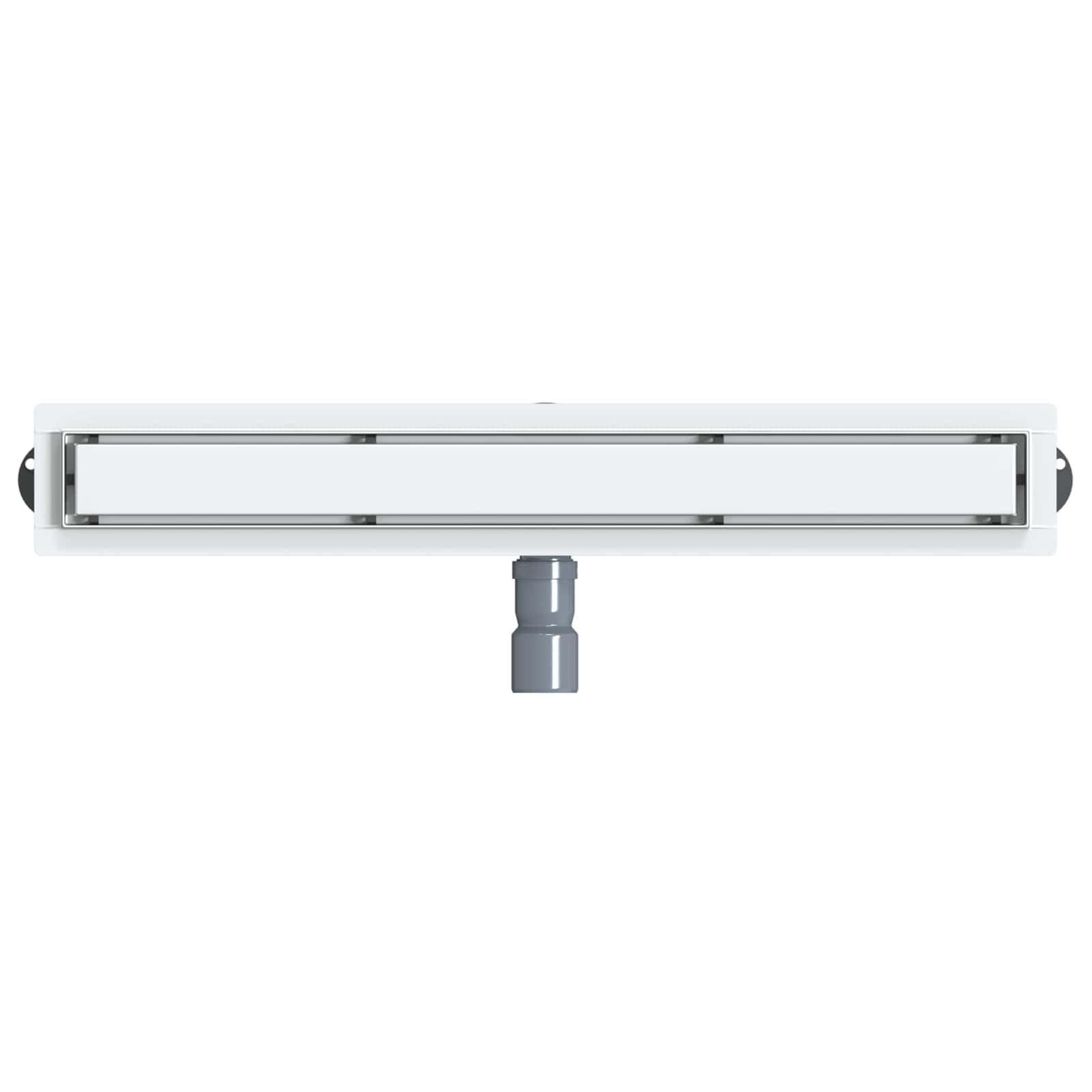 Desagüe de ducha de acero inoxidable 304 con sifón de 360°, ajustable de 0 a 30 mm, 70 cm de longitud, gorro reversible 2 en 1, válvula de desagüe para ducha y lavabo, accesorios de bañera en