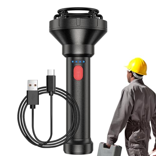 Genérico Lenvergüenzas - rendimiento de alta luz, recargable | Linterna súper brillante, linteras LED de lámpara de bolsas - luz de flash impermeable