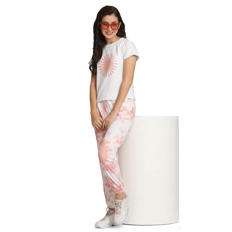 Image of OM SAI LATEST CREATION Night Suit Set for Women Rayon, Night Dress, Lounge Wear,Printed Rayon,Top and Capri Set for Women