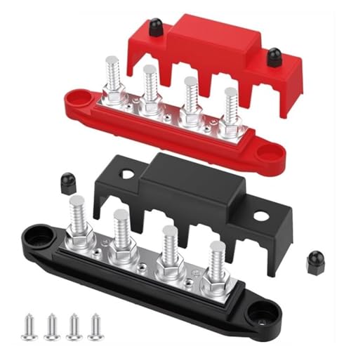 Barra colectora de cobre M10 ideal para el orden eléctrico en barcos y furgonetas