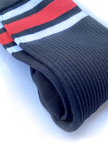 Old Bones Therapy | OBT Performance Crew Socks with Classic Stripes | Perfect for Skateboarding and BMX Snowboarding4