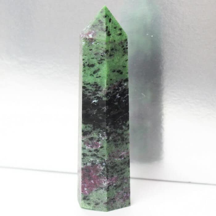 ルビーインゾイサイト 原石 ポイント 原石 ポイント Point 浄化 石 置物 ルビー ruby パワーストーン 天然石 a273