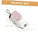 Yardwe 4pcs Golf Storage Bag Portable Pu Hanging Golf Pouch Clip for Easy Carrying Lightweight and Practical Golfer Accessory
