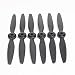 Produktbild bescita 3 Stück Propeller für Yuneec Typhoon H 480 Drohne, Klinge A B Schnellspanner (Schwarz)
