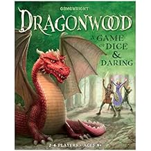 Gamewright Dragonwood A Game of Dice & Daring Board Game Multi-colored, 5"