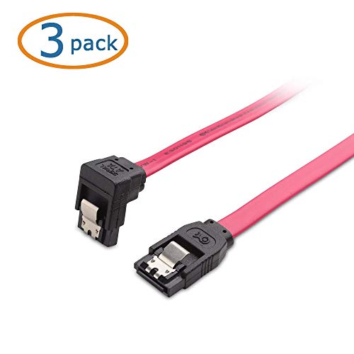Cable Matters 3-Pack Cable SATA III 6.0 Gbps 18 pulgadas miniatura 3