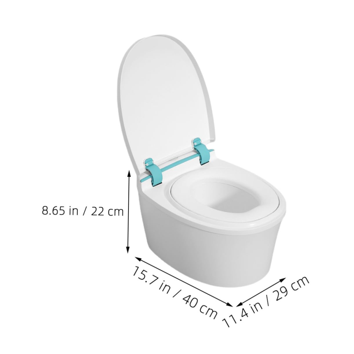 Holibanna Realistic Toddler Toilet Potty Training for Boys and Girls Portable Pp Material Home/bathroom Use Comfortable Soft Seat