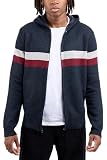 Stile: i nostri maglioni con zip intera sono dotati di una chiusura a zip intera, strisce testurizzate su maniche e petto, stile classico facile da abbinare elegante o casual. Design con cerniera con maniche lunghe. Costine su polsini, vita e collo.