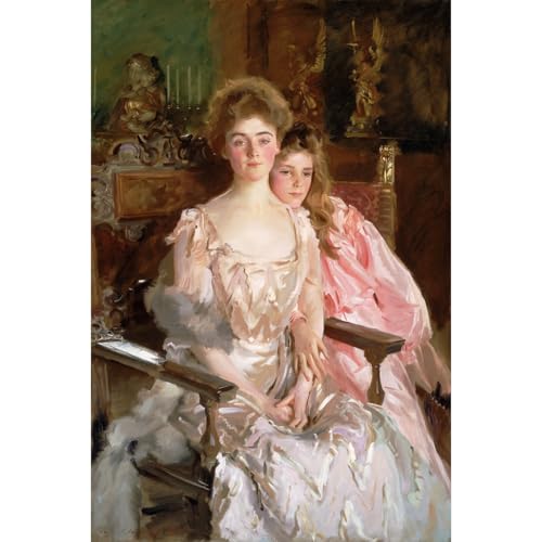 Impression giclée Sargent portrait de femme grande toile enroulée d'art