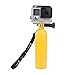 Produktbild Floating Handgriff für GoPro Hero 5 Black, Session, 4, Session , 3 + 3 , 2, 1 - Floating Handgriff mit Kamera und Stativ / Masthalter / Inklusive Rändelschraube und einstellbare Handschlaufe (Gelb)