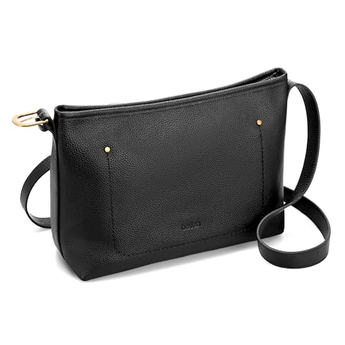 Image of befen Genuine Leather Purses for Women, RFID Medium Leather Crossbody Bags Shoulder Purse Handbags
