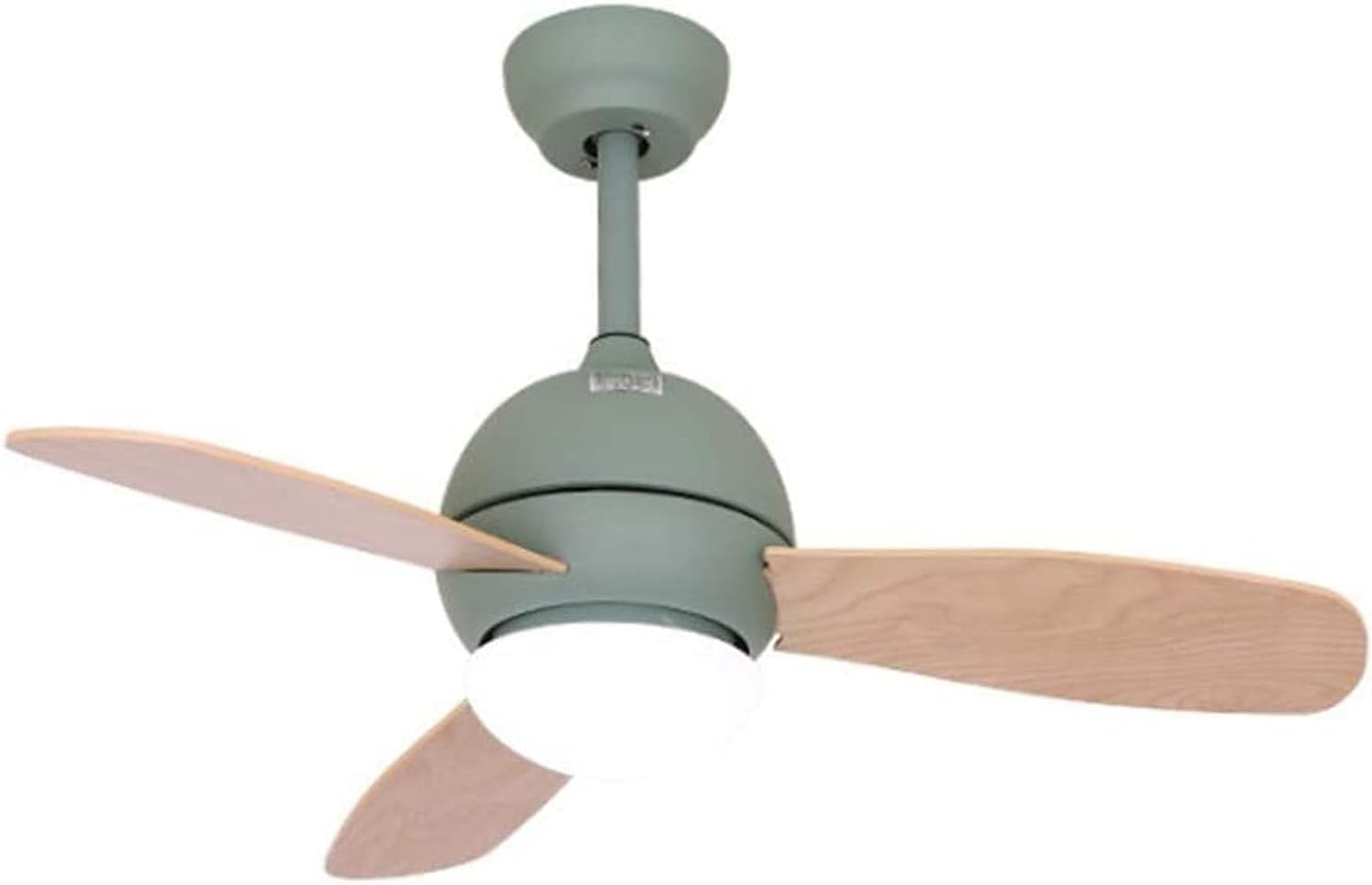 HXYSXHJUO Ceiling Fan Light Simple Led Lamp with Remote 36 Inch Pendant Bedroom Dining Home Decoration(Color:Green)