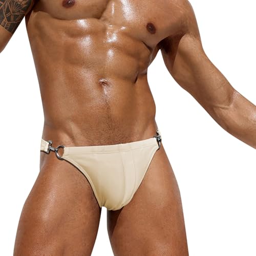 Short de bain court homme avec doublure boxer et cordon de serrage réglable pour l'été