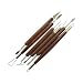 Produktbild VOSAREA 6 stücke Tonband Sculpting Tool Set Kit, Mini Schlamm Keramik Aluminium Ton Schaber Skulptur Carving Werkzeuge