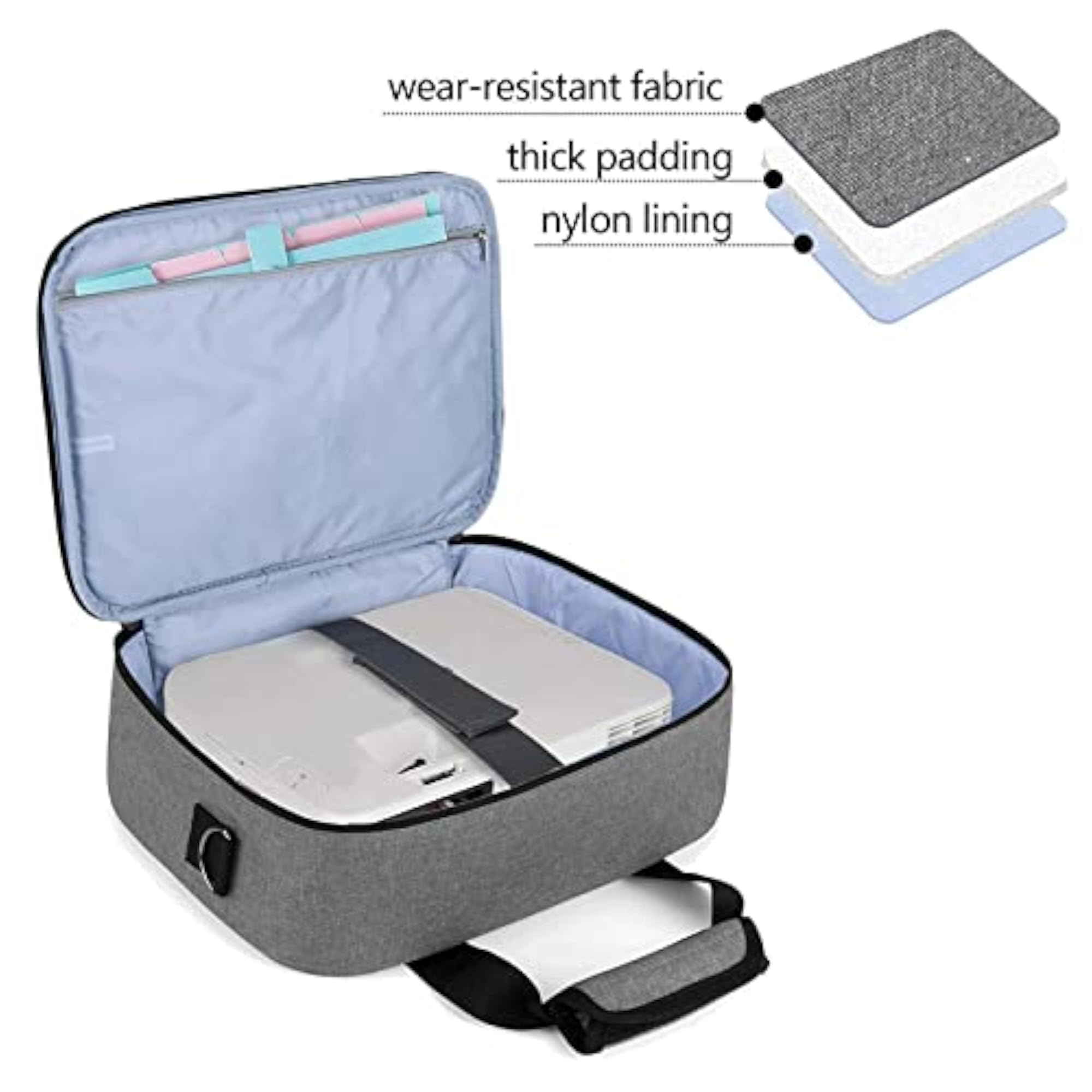 Projector Storage Carry Case for Mini Projectors