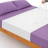 Bettauflagen für Erwachsene mit Flügeln (2er-Pack) – Matratzenschoner 135x85 cm, 4-lagig, waschbar, wasserdicht, saugfähig und wiederverwendbar, Matratzenschutz bei Inkontinenz