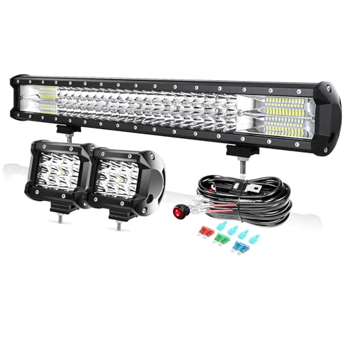 Barre lumineuse LED 4x4 pour sorties nocturnes en SUV et trajets en forêt