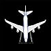 24-Hours Boeing 747 Alloy Metal Airplane Models Die-cast 1:400
