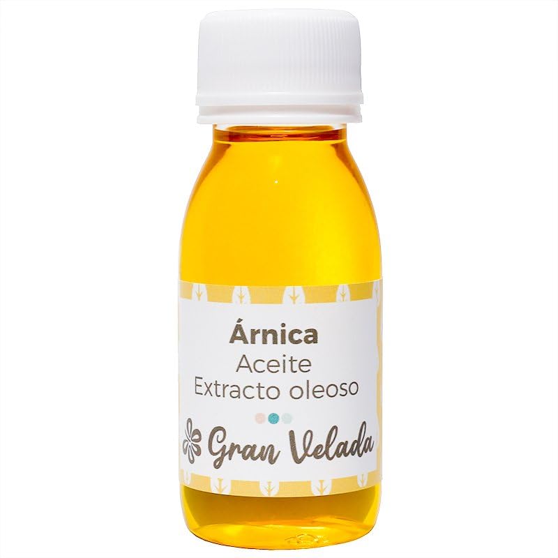 Aceite de Árnica Oleato 1000 ml | Ideal para Cosméticos y Jabones con Propiedades Antiinflamatorias y de Circulación | Ingrediente Clave para Pomadas y Cremas Anti envejecimiento