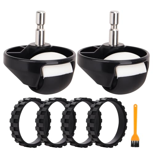 Front Caster Tire & Wheel Kit