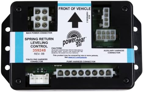 421484 RV Auto Leveling System Replacement Touchpad - Control Panel For Lippert 5th Wheel & Travel Trailer Leveling
